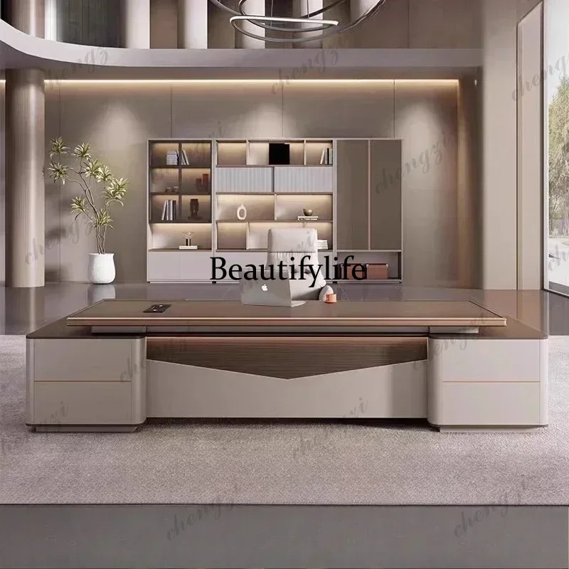 Modern Executive Furniture With Hutch L Shape With Drawers Organizer Socket Writing Boss Desk Luxury Chair Manager Office Desk
Modern Executive Furniture With Hutch L Shape With Drawers Organizer Socket Writing Boss Desk Luxury Chair Manager Office Desk