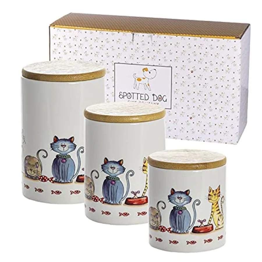 Canisters Sets for the Kitchen Countertop 3-Piece Airtight Ceramic Food Storage Containers with Lids for Coffee Tea Sugar Gifts
Canisters Sets for the Kitchen Countertop 3-Piece Airtight Ceramic Food Storage Containers with Lids for Coffee Tea Sugar Gifts