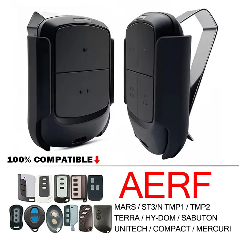 AERF MARS ST3/N TMP1 TMP2 TERRA HY-DOM SABUTON UNITECH COMPACT MERCURI Garage Door Remote Control 433.92MHz
AERF MARS ST3/N TMP1 TMP2 TERRA HY-DOM SABUTON UNITECH COMPACT MERCURI Garage Door Remote Control 433.92MHz