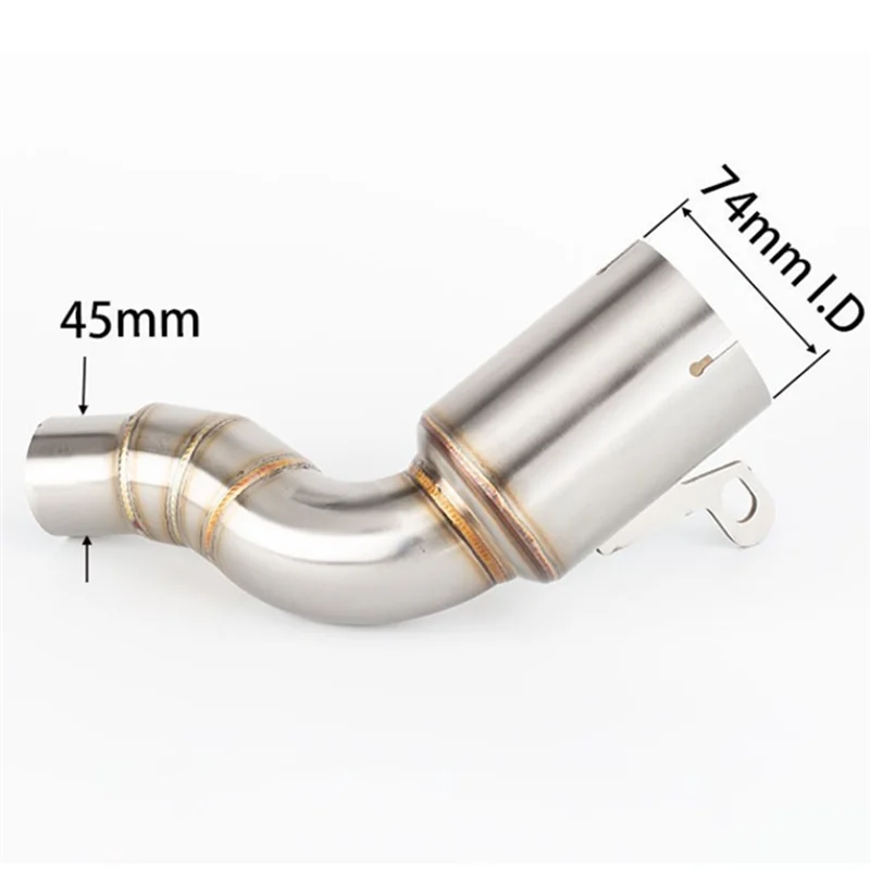 For RC DUKE 125 250 390 ADV Advanture 2020 2021 2022 Exhaust 45Mm Middle Link Cut-Cat Catalyst Elbow Down Pipe Tube
For RC DUKE 125 250 390 ADV Advanture 2020 2021 2022 Exhaust 45Mm Middle Link Cut-Cat Catalyst Elbow Down Pipe Tube