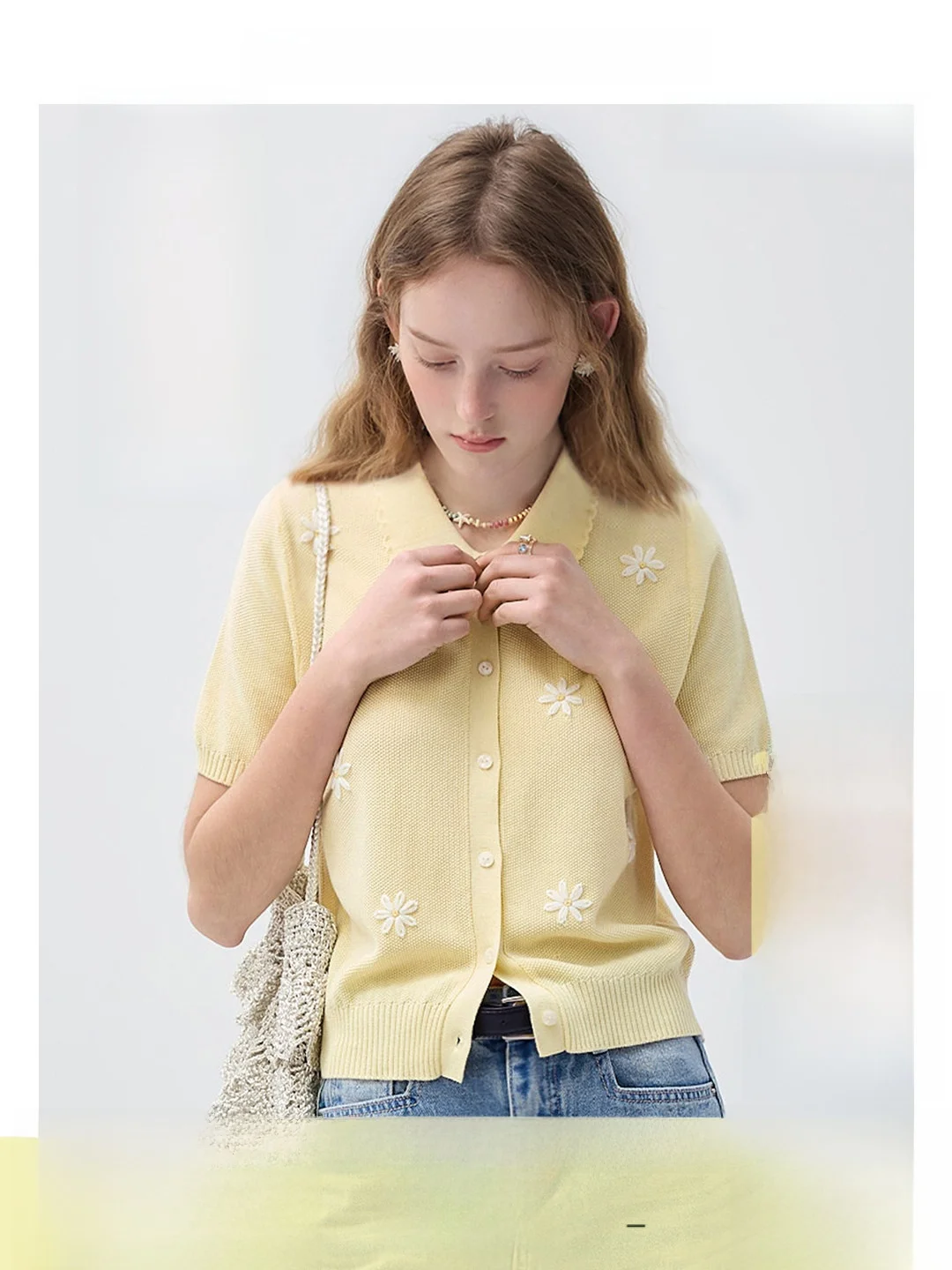 VEGA CHANG RAYON ELSER EMBROIDERED KNIT SUMMER 2026 NEW DESIGN SENSATION KNITTED SHORT SLEEVES AND MINIMALIST STYLISH K...
VEGA CHANG RAYON ELSER EMBROIDERED KNIT SUMMER 2026 NEW DESIGN SENSATION KNITTED SHORT SLEEVES AND MINIMALIST STYLISH K...