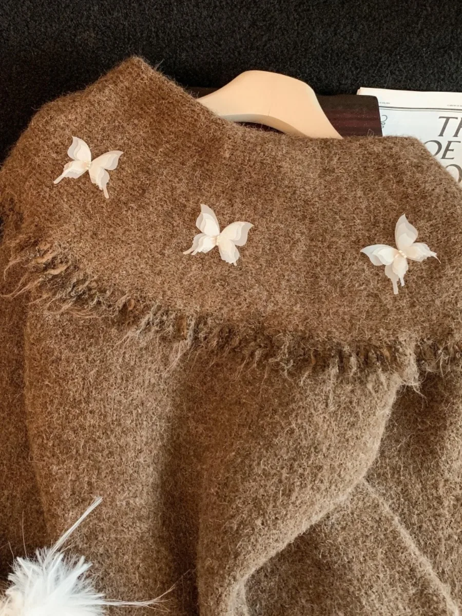 oulder Bared Knitted Sweater Women's Loose Fit Long Sve One oulder Sle Warmth Guaranteed Autumn Winter Faion Korea...
oulder Bared Knitted Sweater Women's Loose Fit Long Sve One oulder Sle Warmth Guaranteed Autumn Winter Faion Korea...