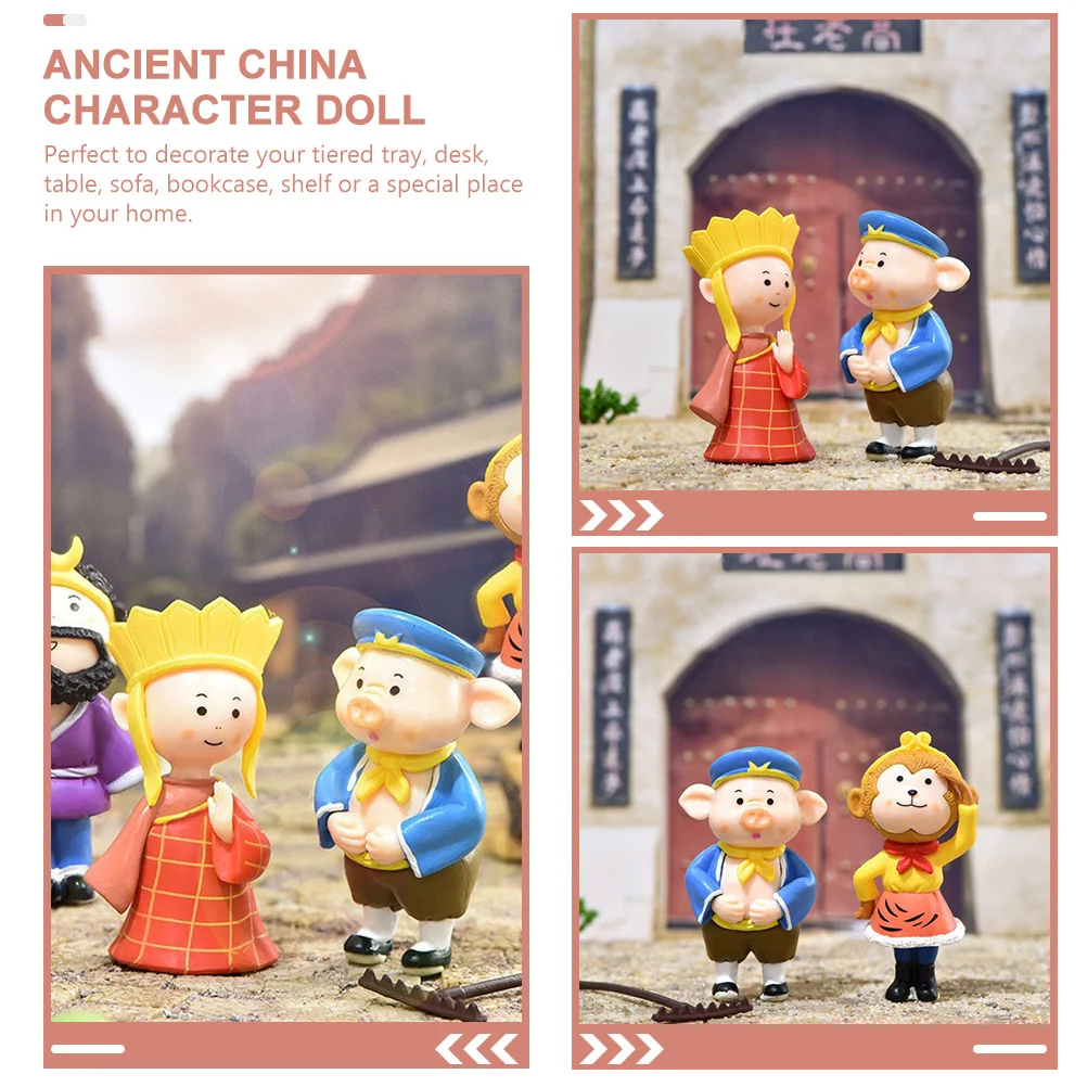 1Set Pilgrimage to The West Ornament Mini Wukong PVC Sculpture Classic Ancient China Style Tabletop Decoration Miniature Garden
1Set Pilgrimage to The West Ornament Mini Wukong PVC Sculpture Classic Ancient China Style Tabletop Decoration Miniature Garden