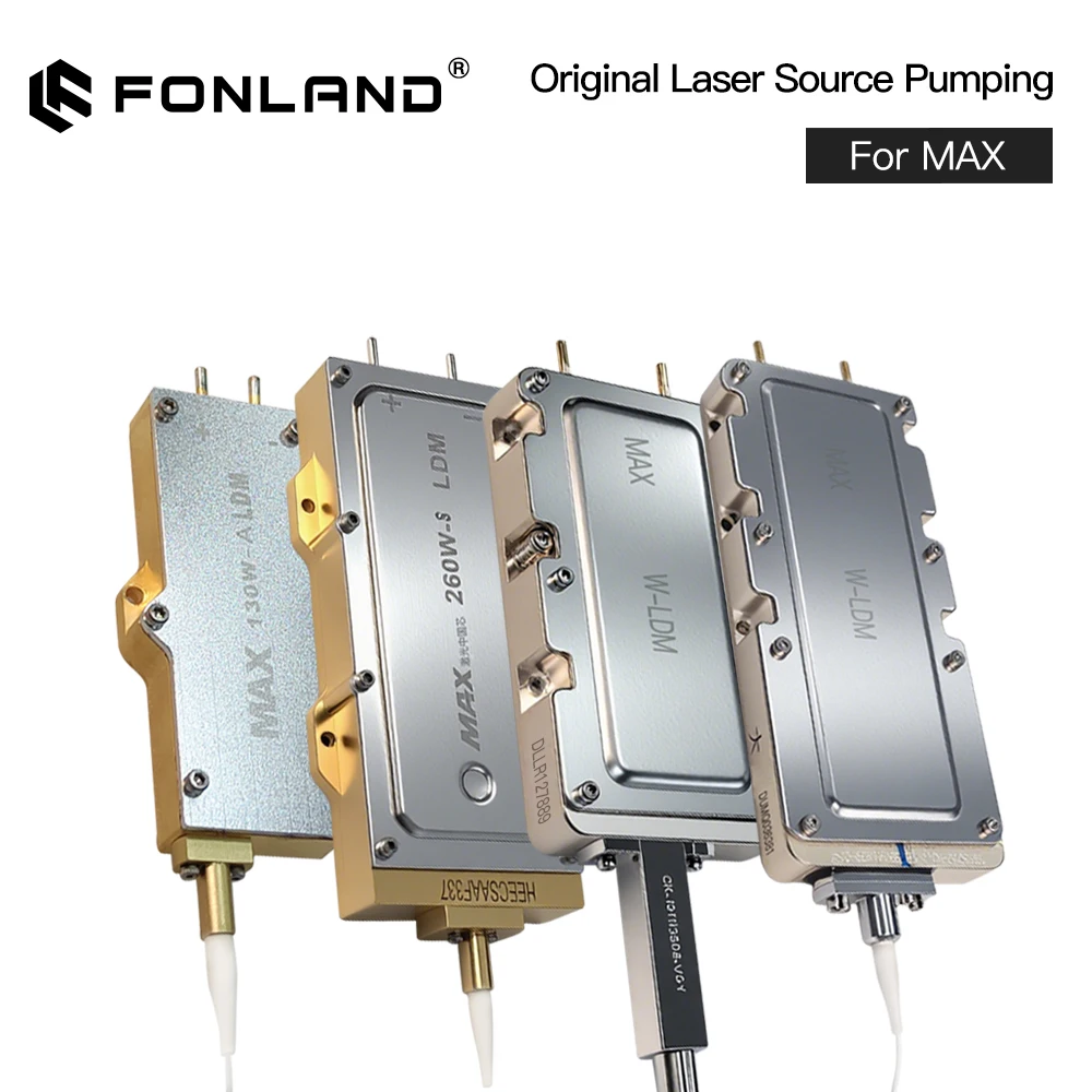 Original Max Laser source pump 130W 260W 380W 500W Pumping Source Fiber Module Pulsed Laser Diode
Original Max Laser source pump 130W 260W 380W 500W Pumping Source Fiber Module Pulsed Laser Diode