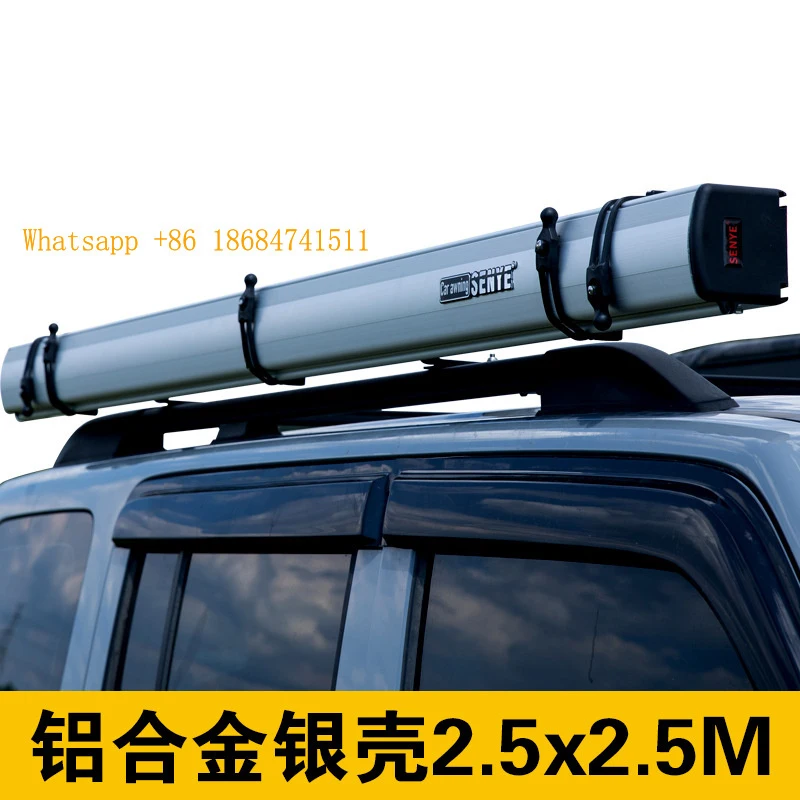 Aluminum Alloy Car Side Awning, Black Coating Waterproof Canopy Camping
Aluminum Alloy Car Side Awning, Black Coating Waterproof Canopy Camping