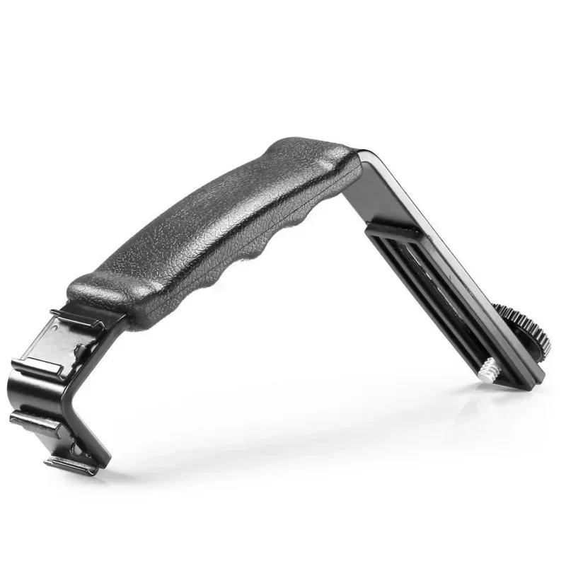 Dual Hot shoe Mount L-shaped Bracket Dual Side Cold Shoe Mounts For Video Light Flash DSLR Camera for Canon Nikon Sony
Dual Hot shoe Mount L-shaped Bracket Dual Side Cold Shoe Mounts For Video Light Flash DSLR Camera for Canon Nikon Sony