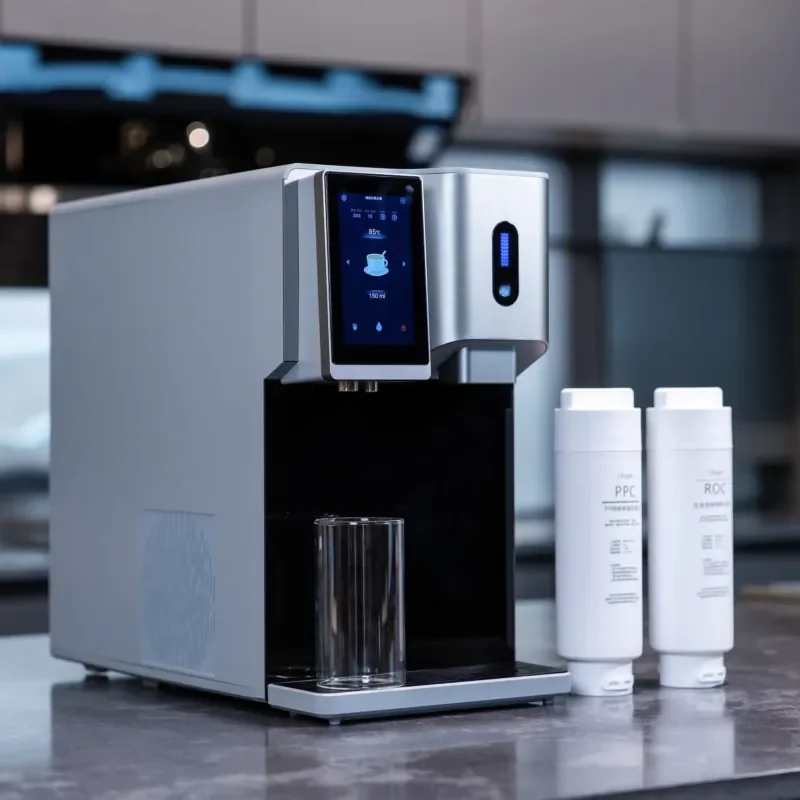 Hot and Cold Water Dispenser with Ice Maker Multiple Temperature Options for Household and Hotel Use
Hot and Cold Water Dispenser with Ice Maker Multiple Temperature Options for Household and Hotel Use