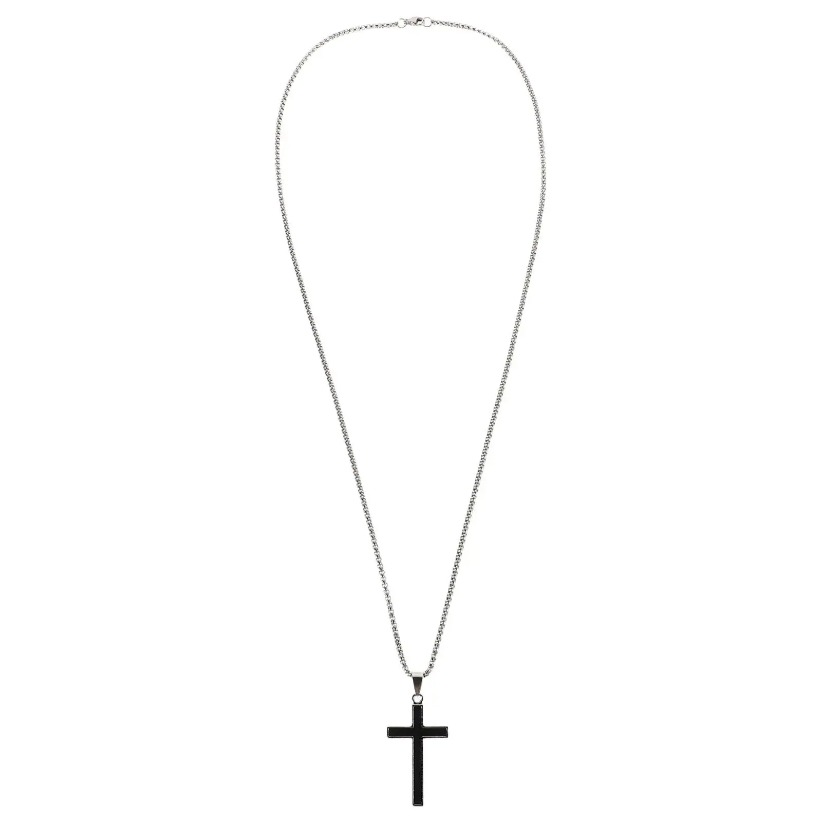 Cross Sweater Chain Necklace Large Pendant Holiday Jewelry Chunky Necklaces Women Men Titanium Steel Crucifix Hip Hop
Cross Sweater Chain Necklace Large Pendant Holiday Jewelry Chunky Necklaces Women Men Titanium Steel Crucifix Hip Hop