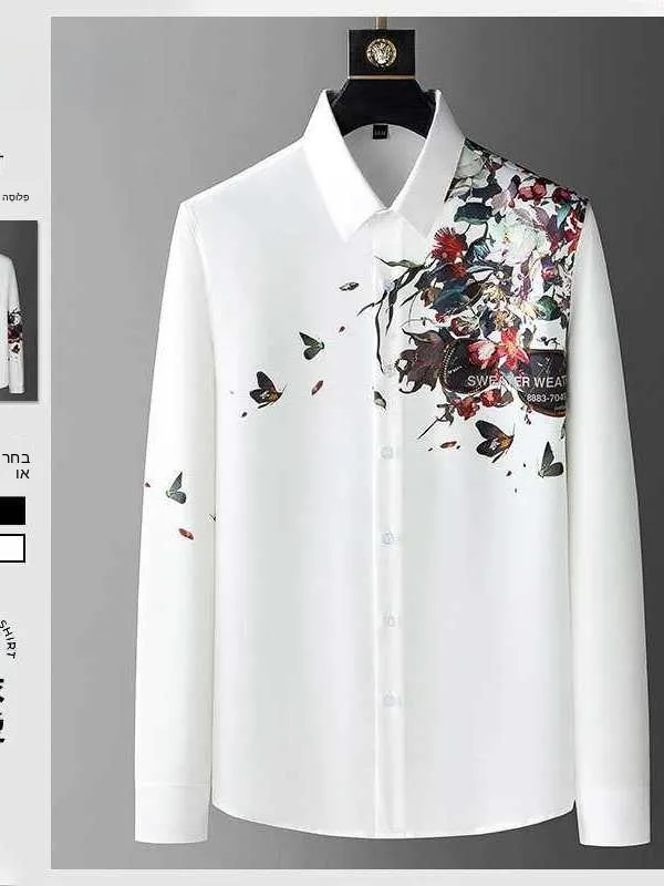 Spring New Men's Slimfit Nonironing Longsved Shirt Cleanfit Style PU Leather Casual Shirt for Daily Use Thickened Long Sleeve
Spring New Men's Slimfit Nonironing Longsved Shirt Cleanfit Style PU Leather Casual Shirt for Daily Use Thickened Long Sleeve
