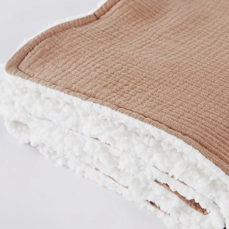 Premium Cotton Baby Blanket Thickened Plush Swaddle Wrap for Newborn Soft Receiving Blanket Multipurpose Stroller Carriage Cover
Premium Cotton Baby Blanket Thickened Plush Swaddle Wrap for Newborn Soft Receiving Blanket Multipurpose Stroller Carriage Cover