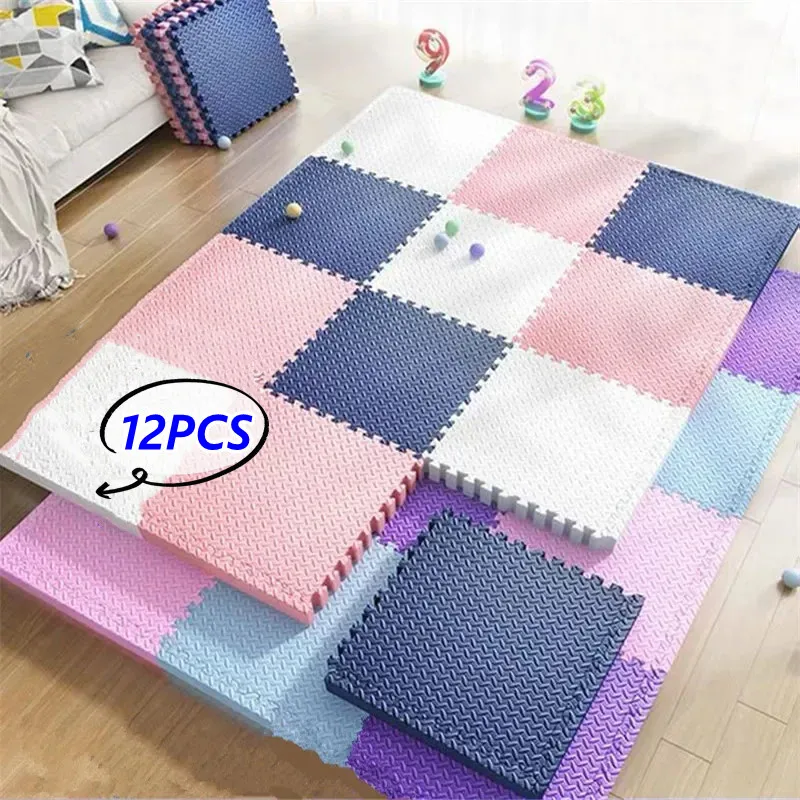 12PCS Play Mats 30x30cm Game Mats Thicken 1.2cm Baby Game Mat Play Mat Tatame Floor Mats Puzzle Mat Baby Foot Mat Baby Playmat
12PCS Play Mats 30x30cm Game Mats Thicken 1.2cm Baby Game Mat Play Mat Tatame Floor Mats Puzzle Mat Baby Foot Mat Baby Playmat
