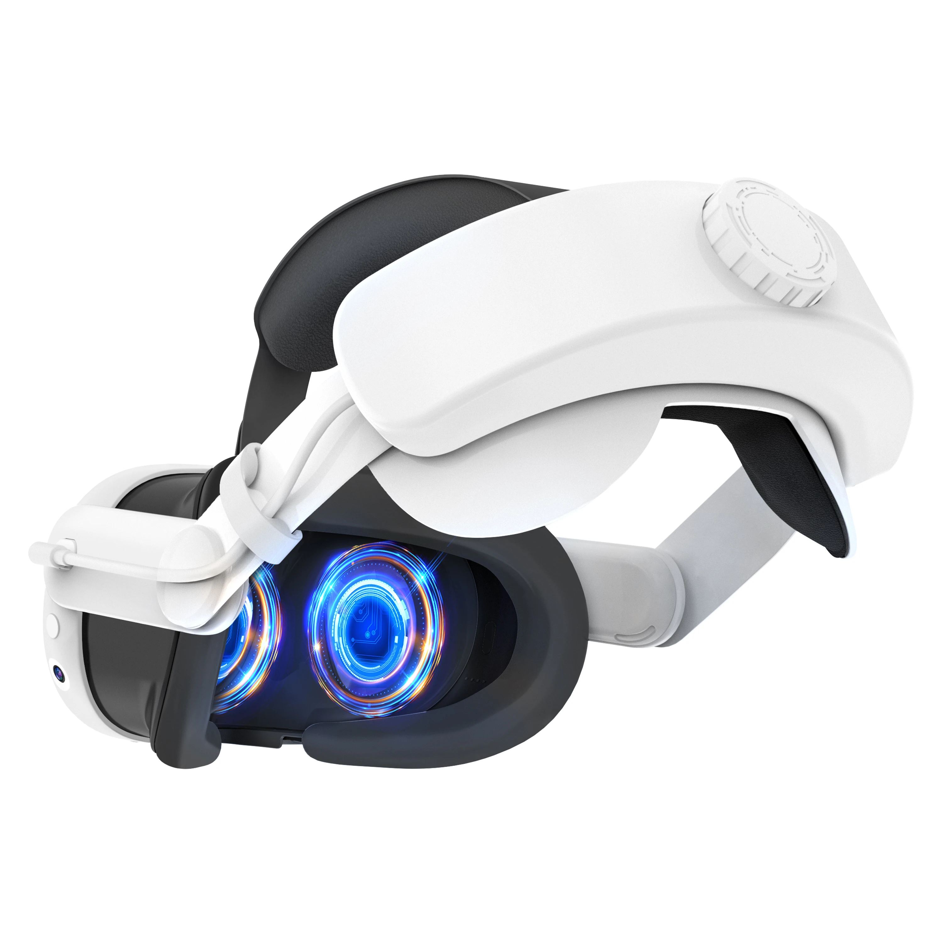 Adjustable VR Head Band Backlight VR Lightweight Replacement Strap 6000mAh Rechargeable Comfort for Meta Quest 2/Quest 3 Headset
Adjustable VR Head Band Backlight VR Lightweight Replacement Strap 6000mAh Rechargeable Comfort for Meta Quest 2/Quest 3 Headset