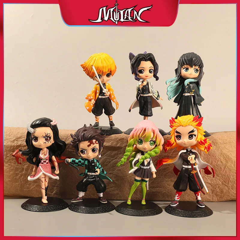 Mini Anime Kimetsu No Yaiba Figure Kamado Nezuko Pvc Model Tanjirou Statue Kochou Shinobu Doll Zenitsu Figur Desk Ornaments Toy
Mini Anime Kimetsu No Yaiba Figure Kamado Nezuko Pvc Model Tanjirou Statue Kochou Shinobu Doll Zenitsu Figur Desk Ornaments Toy