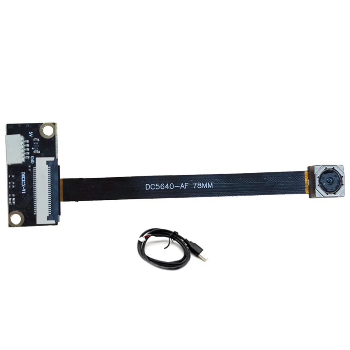 OV5640 5 Million Video Camera Module Notebook USB Drive-Free Module for DIY Electronic Component,72 Degrees Auto-Focus-AB01
OV5640 5 Million Video Camera Module Notebook USB Drive-Free Module for DIY Electronic Component,72 Degrees Auto-Focus-AB01
