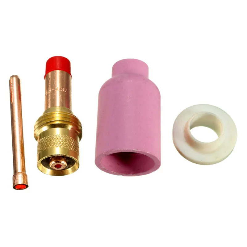 Achieve Precise Welding Results with 4Pcs TIG Gas Lens KIT Brass Ceramic Copper and Insulating Plastic Construction
Achieve Precise Welding Results with 4Pcs TIG Gas Lens KIT Brass Ceramic Copper and Insulating Plastic Construction