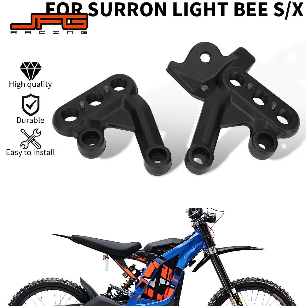 Motorcycle Runfarr Foot Peg Bracket universal for Surron OEM Adjustable Brace Bracket for Light Bee Surron X/Surron S dirt bike
Motorcycle Runfarr Foot Peg Bracket universal for Surron OEM Adjustable Brace Bracket for Light Bee Surron X/Surron S dirt bike