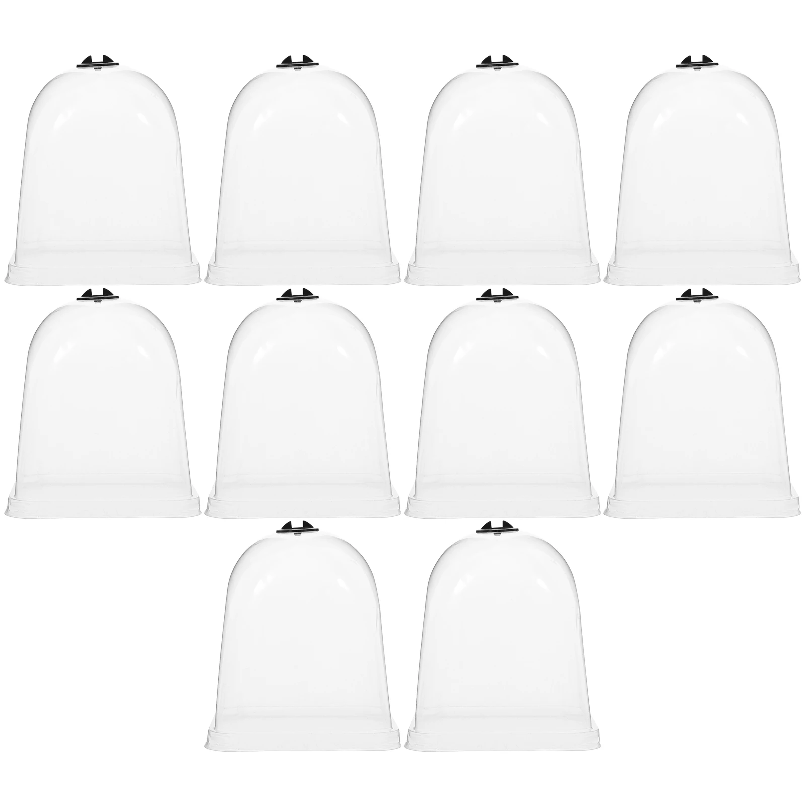 10 Pcs Insulation Cover Plant Nursery Hood Anti Freezing Vegetable Garden Dome Transparent Plastic Planter Gardening Tool
10 Pcs Insulation Cover Plant Nursery Hood Anti Freezing Vegetable Garden Dome Transparent Plastic Planter Gardening Tool