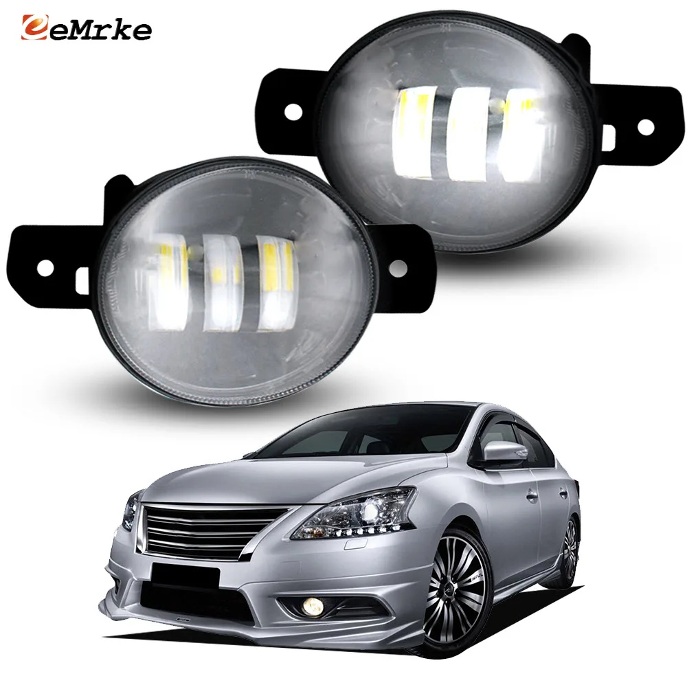Upgrade 30W Led Fog Lights for Nissan Sentra SL VII Sylphy Pulsar B17 2013 2014 2015 with Clear Lens DRL PTF Fog Driving Lamp
Upgrade 30W Led Fog Lights for Nissan Sentra SL VII Sylphy Pulsar B17 2013 2014 2015 with Clear Lens DRL PTF Fog Driving Lamp