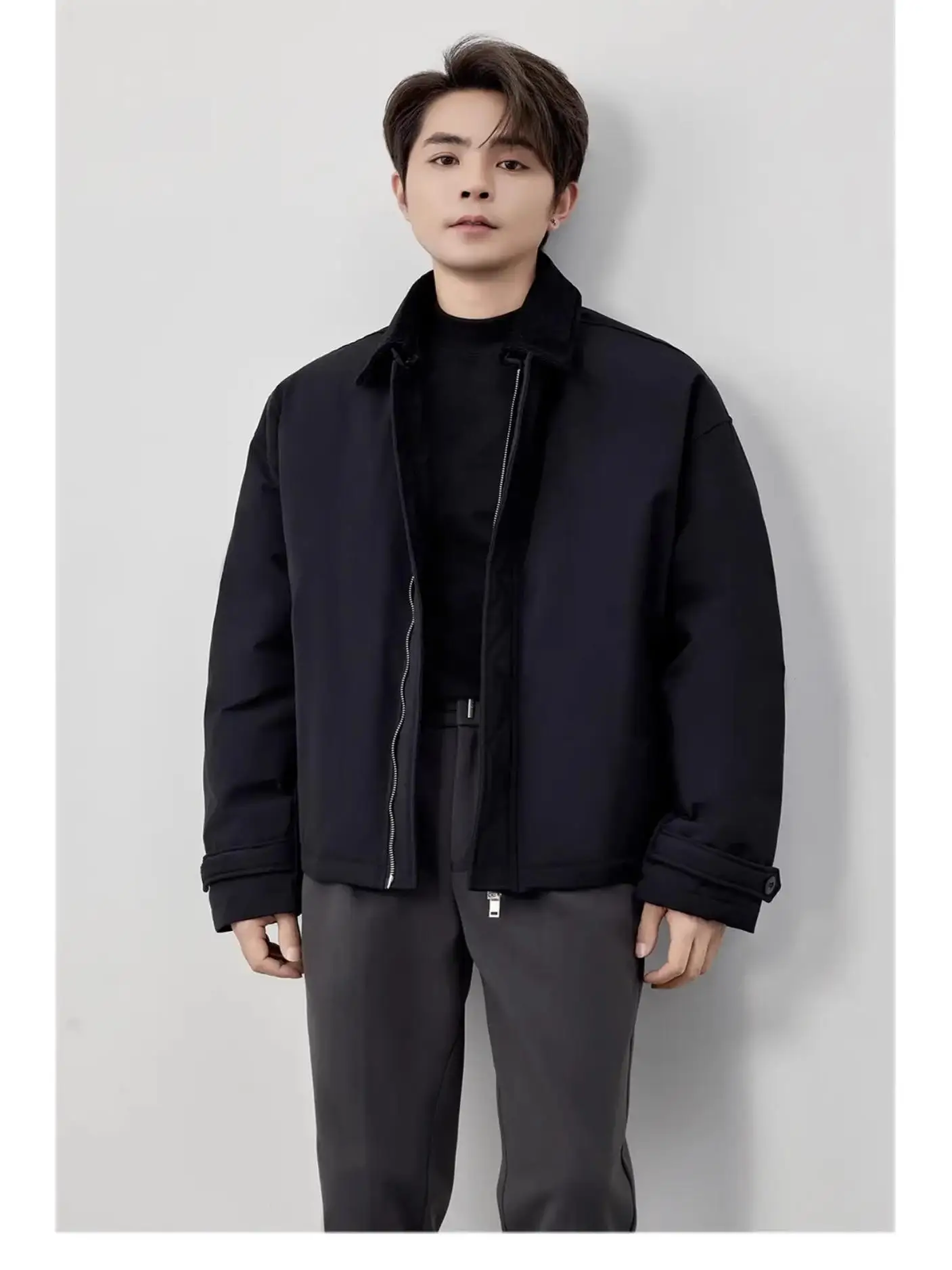 ex 90% White Du down Jaet Removable Collar Warm Commuter Korean Sle Outerwear Polyester Fabric Loose Fit Youth Faion
ex 90% White Du down Jaet Removable Collar Warm Commuter Korean Sle Outerwear Polyester Fabric Loose Fit Youth Faion