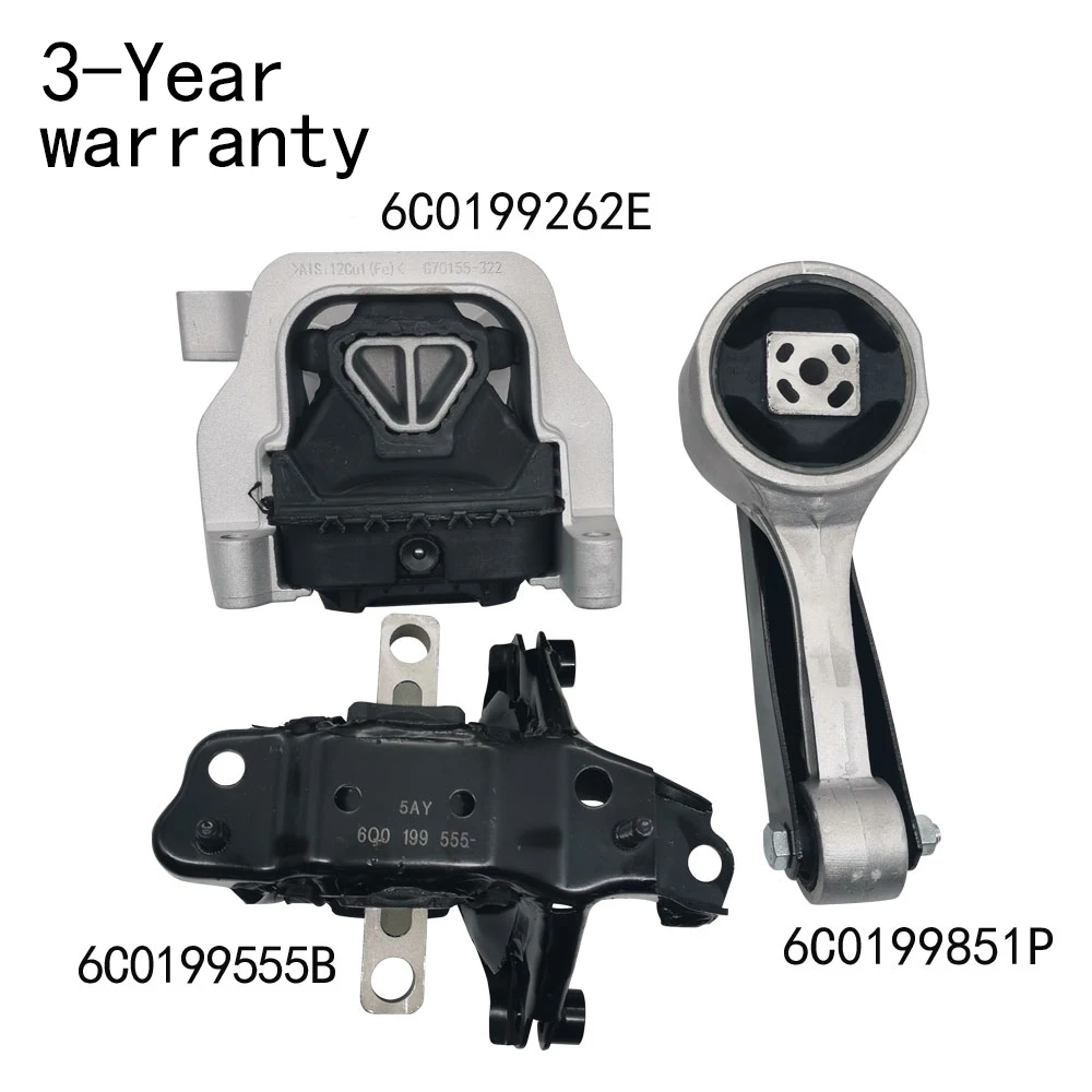 A set Engine mount 6C0199262E 6C0199555B 6C0199851P For Skoda Fabia Audi A1 VW Polo Seat Ibiza Toledo
A set Engine mount 6C0199262E 6C0199555B 6C0199851P For Skoda Fabia Audi A1 VW Polo Seat Ibiza Toledo