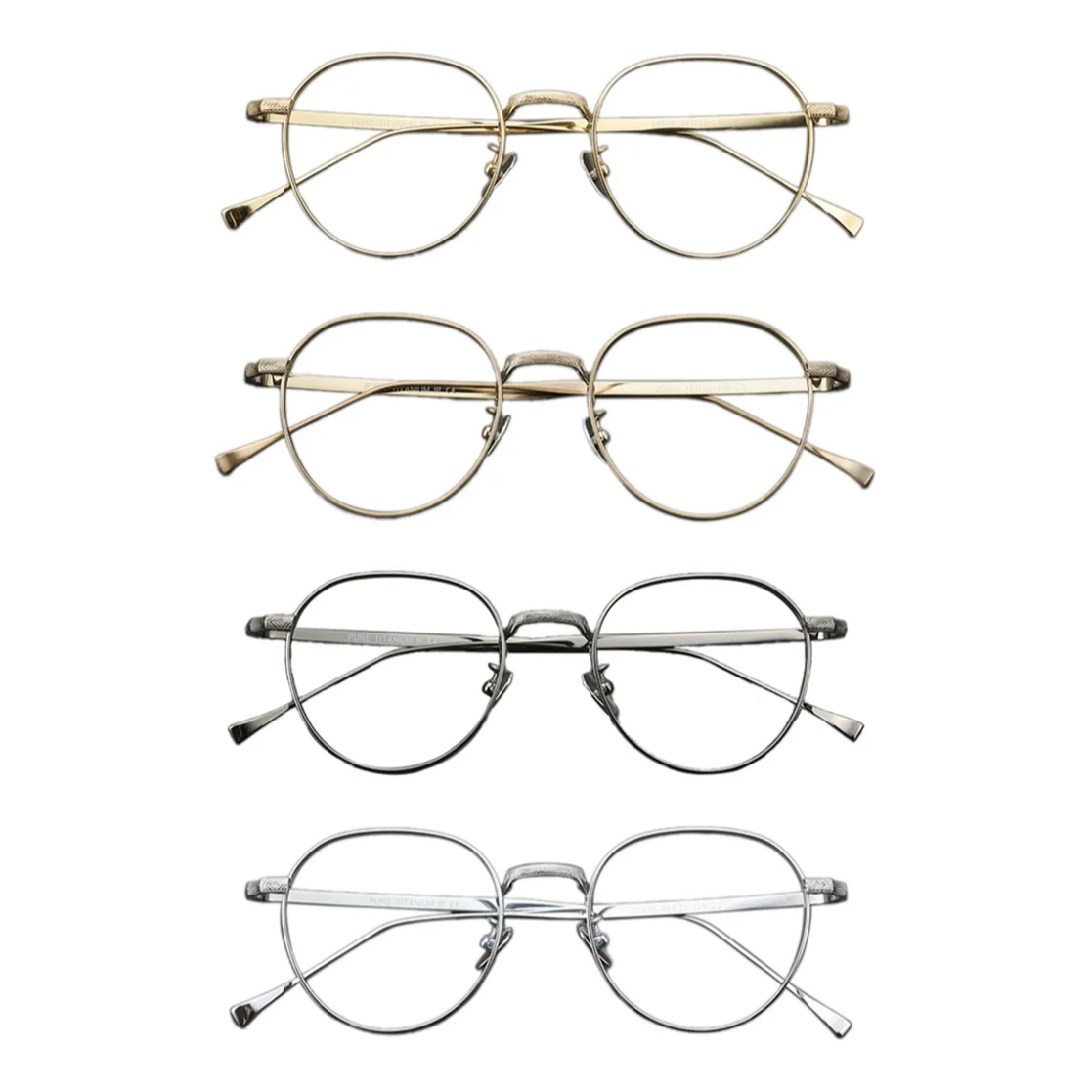 Anti-Blue Light Prescription Glasses, Ultra-Light Titanium, Large Round Designer Carved Frame, 2025 New Fashion Eyewear
Anti-Blue Light Prescription Glasses, Ultra-Light Titanium, Large Round Designer Carved Frame, 2025 New Fashion Eyewear