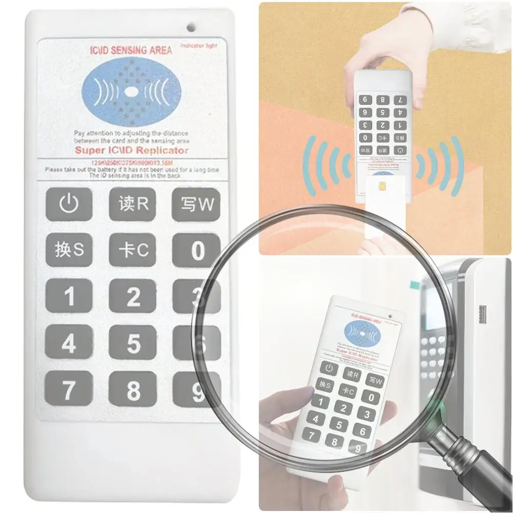 Ручной считыватель и копировщик RFID/NFC карт (125 кГц-13,56 МГц), 5-1 шт.
Ручной считыватель и копировщик RFID/NFC карт (125 кГц-13,56 МГц), 5-1 шт.