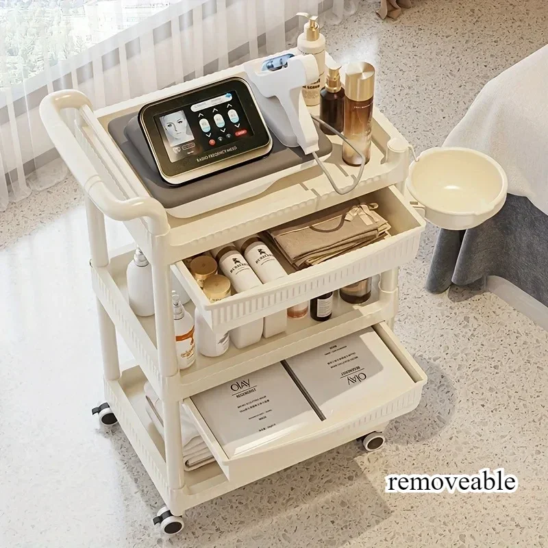 Rolling Beauty Salon Trolley Cart Tool Storage Barber Multi-purpose Cart Removable Esthetician Supplies Carrello Salon Furniture
Rolling Beauty Salon Trolley Cart Tool Storage Barber Multi-purpose Cart Removable Esthetician Supplies Carrello Salon Furniture