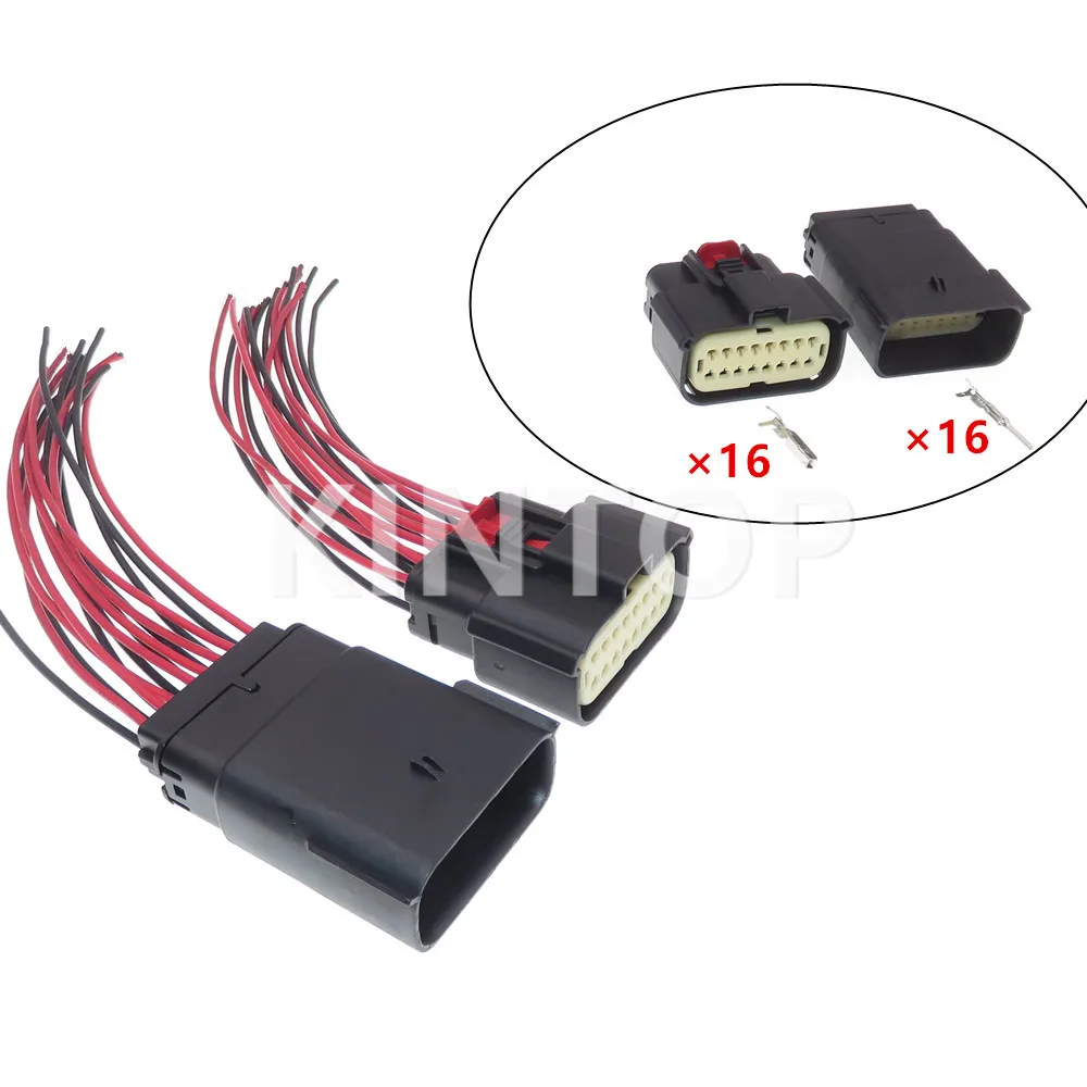 1 Set 16 Pins 33472-1740 33472-1606 Car Headlight Wiring Terminal Socket AC Assembly For Buick Ford 33472-1601 33482-1601
1 Set 16 Pins 33472-1740 33472-1606 Car Headlight Wiring Terminal Socket AC Assembly For Buick Ford 33472-1601 33482-1601