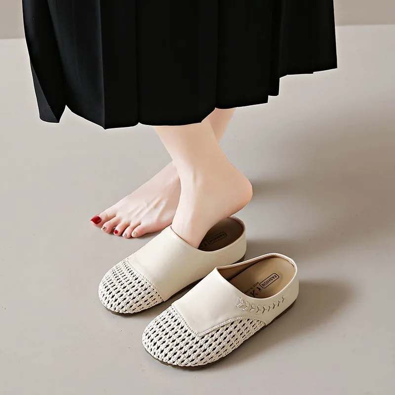 Summer New Women Weaving Style Comfortable Solid Color Hollow Out Breathable Vintage Casual Fashionable Wedge High Heel Slippers
Summer New Women Weaving Style Comfortable Solid Color Hollow Out Breathable Vintage Casual Fashionable Wedge High Heel Slippers