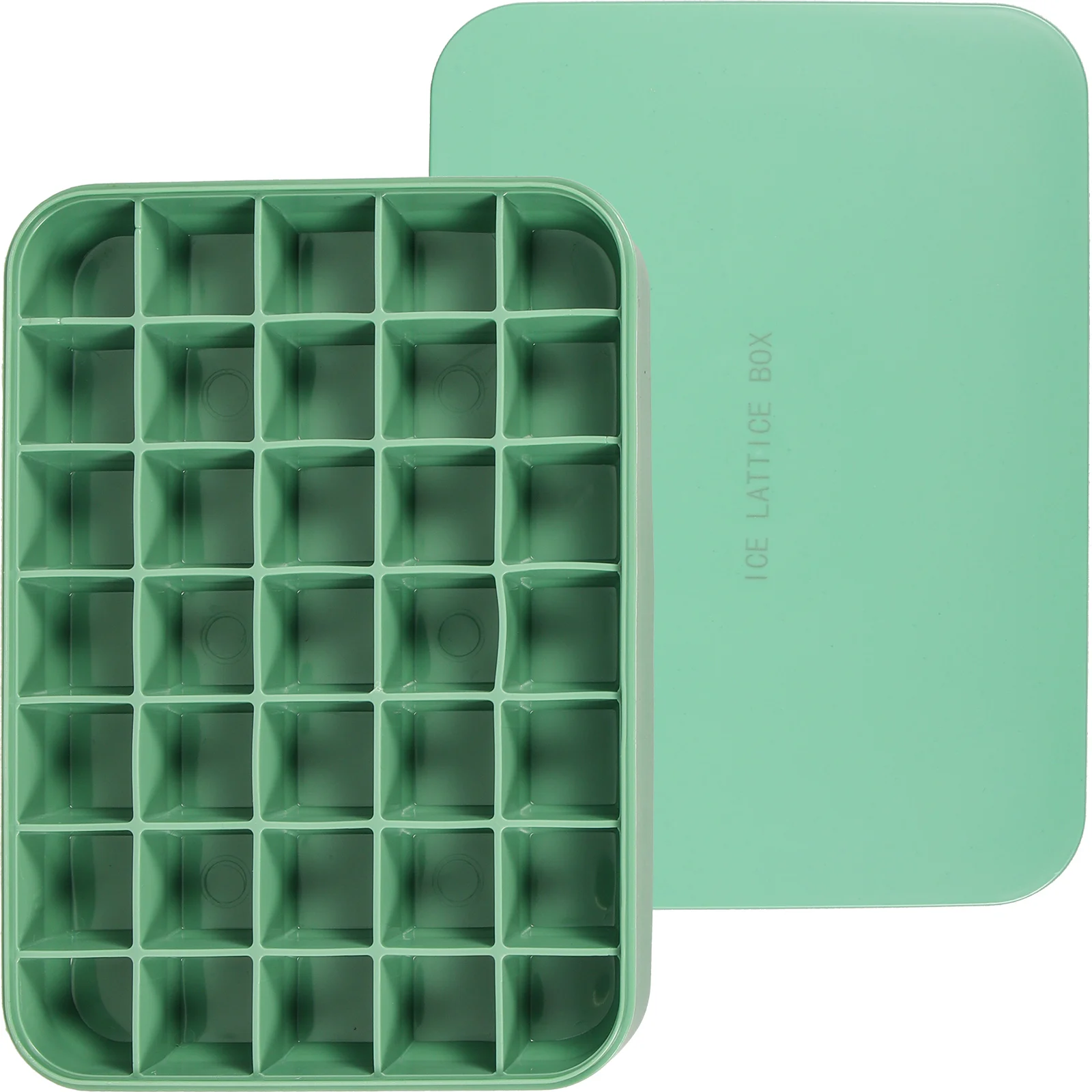 Large Capacity Silicone Ice Cube Tray with Lid Green Color Freezer Mold for Home Use Ice Holder Trays Kitchen Bar Tools
Large Capacity Silicone Ice Cube Tray with Lid Green Color Freezer Mold for Home Use Ice Holder Trays Kitchen Bar Tools