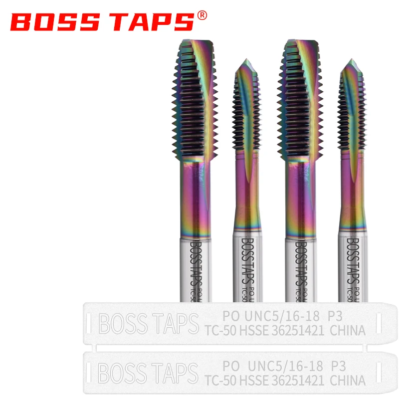 ЛЕНТЫ BOSS HSSE-M35 Стандартный длинный хвостовик JIS, 100 мм, метчик со спиральной заостренной головкой UNC 2-56 6-32 8-32 1/4 UNF 10-32, метчики для машинной резьбы
ЛЕНТЫ BOSS HSSE-M35 Стандартный длинный хвостовик JIS, 100 мм, метчик со спиральной заостренной головкой UNC 2-56 6-32 8-32 1/4 UNF 10-32, метчики для машинной резьбы