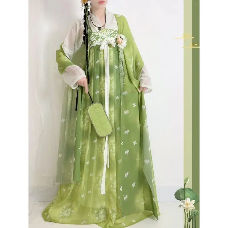 2025 Chic Original Chinese Traditional Hanfu Dress Tang Dynasty Style Cute Print Ancient Cosplay Dance Elegant Princess Outfits
2025 Chic Original Chinese Traditional Hanfu Dress Tang Dynasty Style Cute Print Ancient Cosplay Dance Elegant Princess Outfits