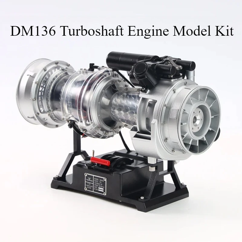 DM136 Turboshaft Engine Model Kit DIY Assembly Metal T700 Turbofan Engine Fun Toy 470+ Parts
DM136 Turboshaft Engine Model Kit DIY Assembly Metal T700 Turbofan Engine Fun Toy 470+ Parts