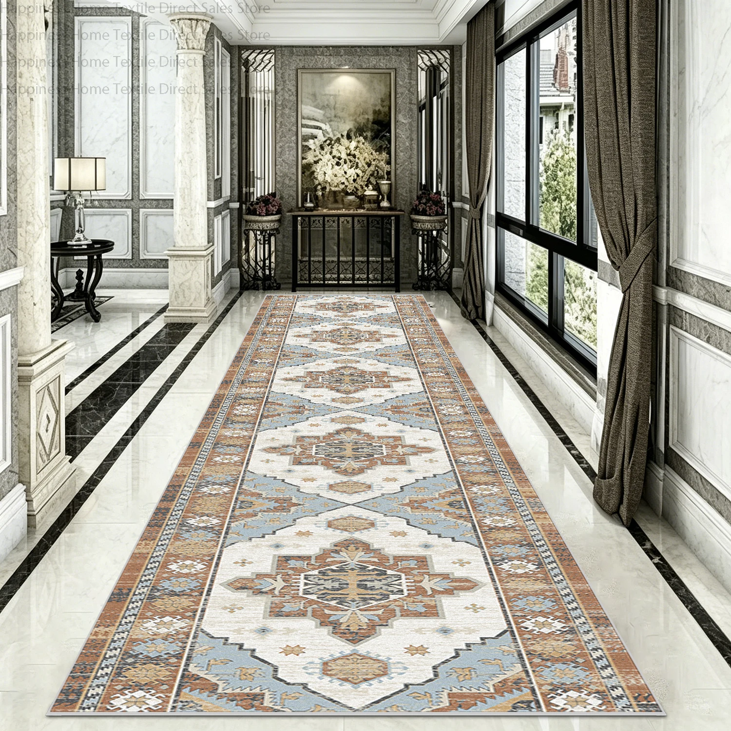 Persian Classic Retro Style Stairs Carpet Runner Anti Slip Washable Kitchen Long Corridor Mat Villa Hall Aisle Area Rug Custom
Persian Classic Retro Style Stairs Carpet Runner Anti Slip Washable Kitchen Long Corridor Mat Villa Hall Aisle Area Rug Custom