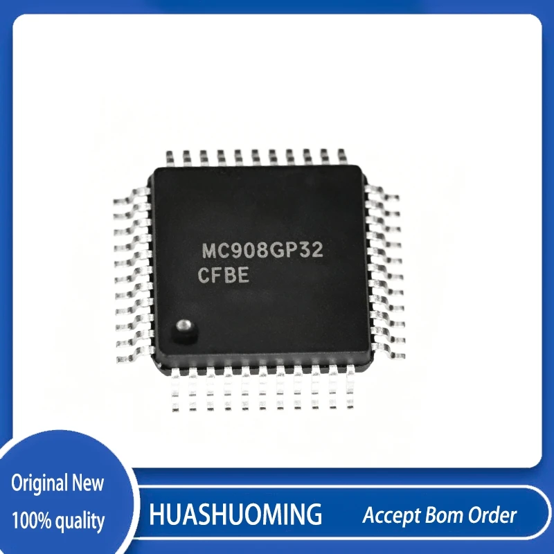 NEW 2PCS/LOT MC908GP32CFBE MC908GP32 MC68HC908GP32 QFP44
NEW 2PCS/LOT MC908GP32CFBE MC908GP32 MC68HC908GP32 QFP44