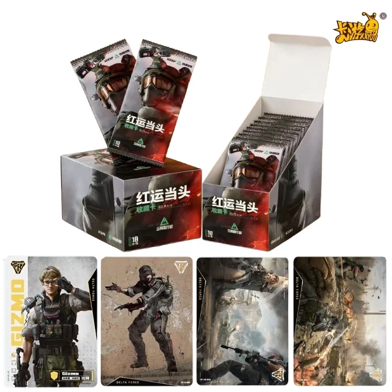 KAYOU Delta Force Red Fortune Vol.1 Booster Box Full Set 18 Packs Official Game Trading Cards for Collectors Fans Rarity Gifts
KAYOU Delta Force Red Fortune Vol.1 Booster Box Full Set 18 Packs Official Game Trading Cards for Collectors Fans Rarity Gifts