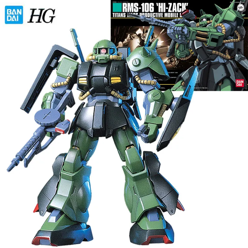 Bandai Genuine Gundam HGUC Series Model Garage Kit 1/144 Anime Figure Hi-Zack RMS-106 Boy Action Assembly Toy Collection Model
Bandai Genuine Gundam HGUC Series Model Garage Kit 1/144 Anime Figure Hi-Zack RMS-106 Boy Action Assembly Toy Collection Model