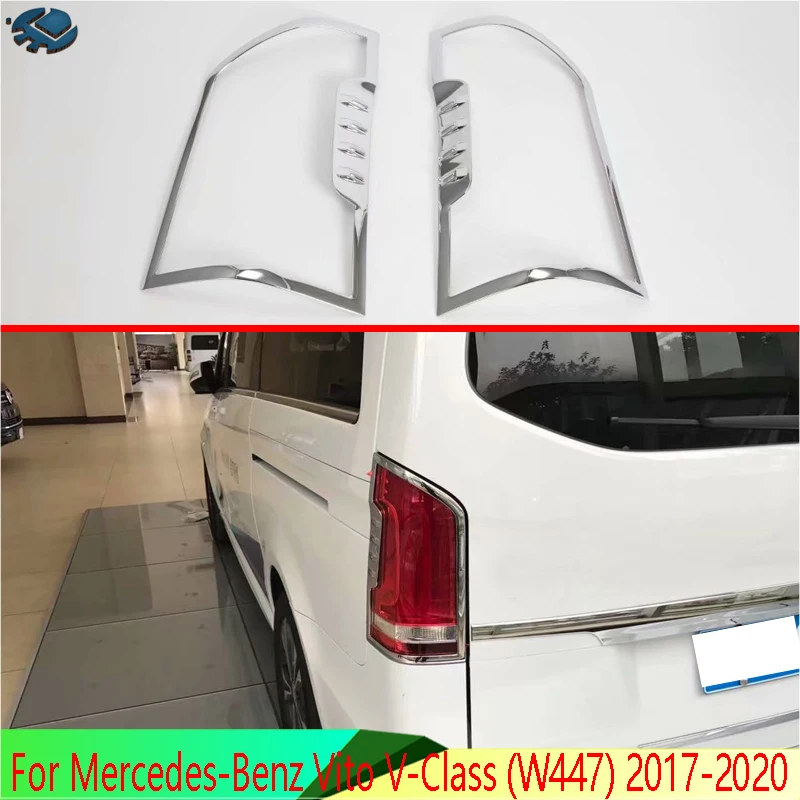 For Mercedes-Benz Vito (W447) V-Class 2017-2025 ABS Chrome Trim Tail Light Rear Back Frame Lamp Cover molding
For Mercedes-Benz Vito (W447) V-Class 2017-2025 ABS Chrome Trim Tail Light Rear Back Frame Lamp Cover molding