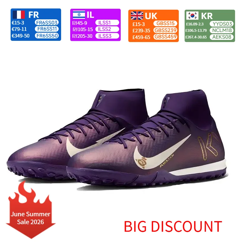 Nike Mercurial Superfly Unisex Football Boots Speed Lightweight Agility Firm Ground Cleats FQ8333-500
Nike Mercurial Superfly Unisex Football Boots Speed Lightweight Agility Firm Ground Cleats FQ8333-500