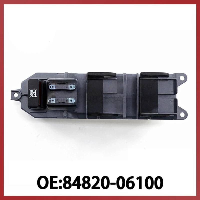 84820-06100 for Toyota Camry Corolla Car Glass Regulator Master Switch Window Switch
84820-06100 for Toyota Camry Corolla Car Glass Regulator Master Switch Window Switch