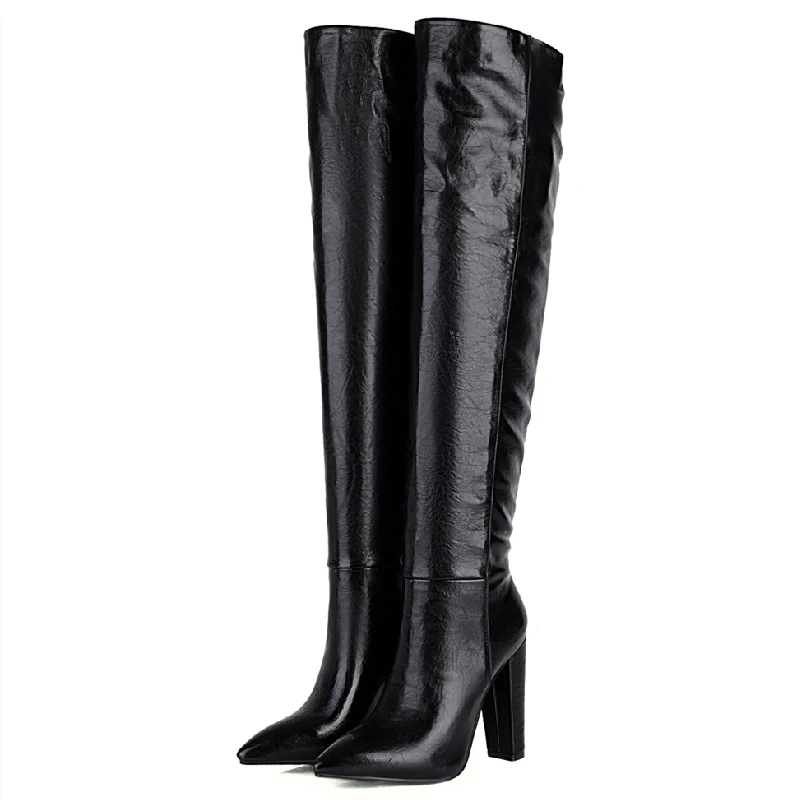 Fashion Cowboy High Boots For Women Shoes Sexy Heels Winter Women's Over the Knee Boots Western Long Party Fetish Shoes Lady
Fashion Cowboy High Boots For Women Shoes Sexy Heels Winter Women's Over the Knee Boots Western Long Party Fetish Shoes Lady