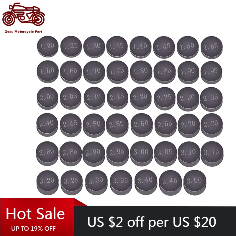 10pcs Motorcycle Diameter 7.48mm Adjustable Complete Valve Pad Shim Kit For Yamaha YZF750R YZF600R YZF1000 YZFR6S YZF R6 YZF-R1 
10pcs Motorcycle Diameter 7.48mm Adjustable Complete Valve Pad Shim Kit For Yamaha YZF750R YZF600R YZF1000 YZFR6S YZF R6 YZF-R1
