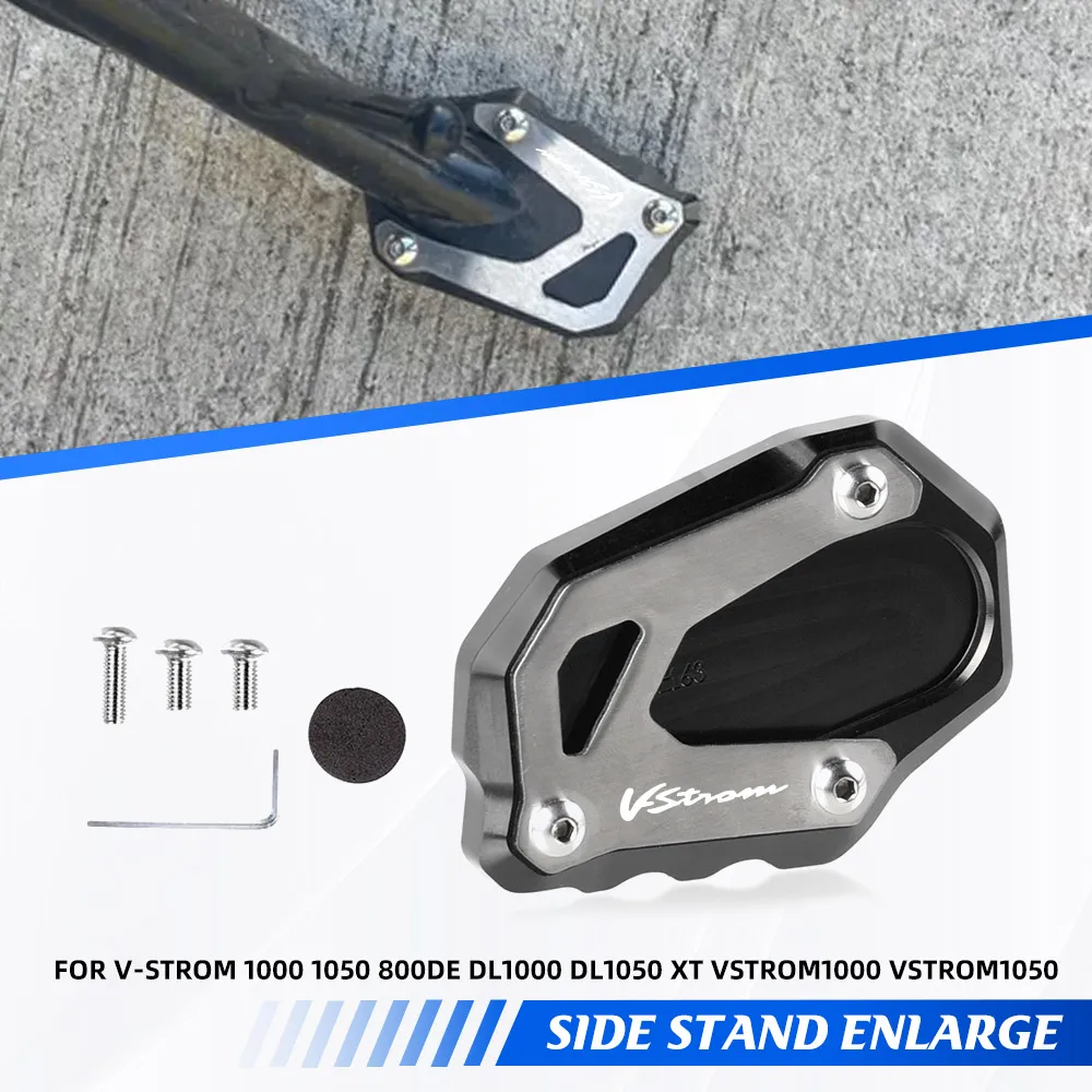Foot Side Stand Pad Kickstand Support Plate Extension For Suzuki V-strom 1000 1050 800DE DL1000 DL1050 XT VSTROM1000 VSTROM1050
Foot Side Stand Pad Kickstand Support Plate Extension For Suzuki V-strom 1000 1050 800DE DL1000 DL1050 XT VSTROM1000 VSTROM1050