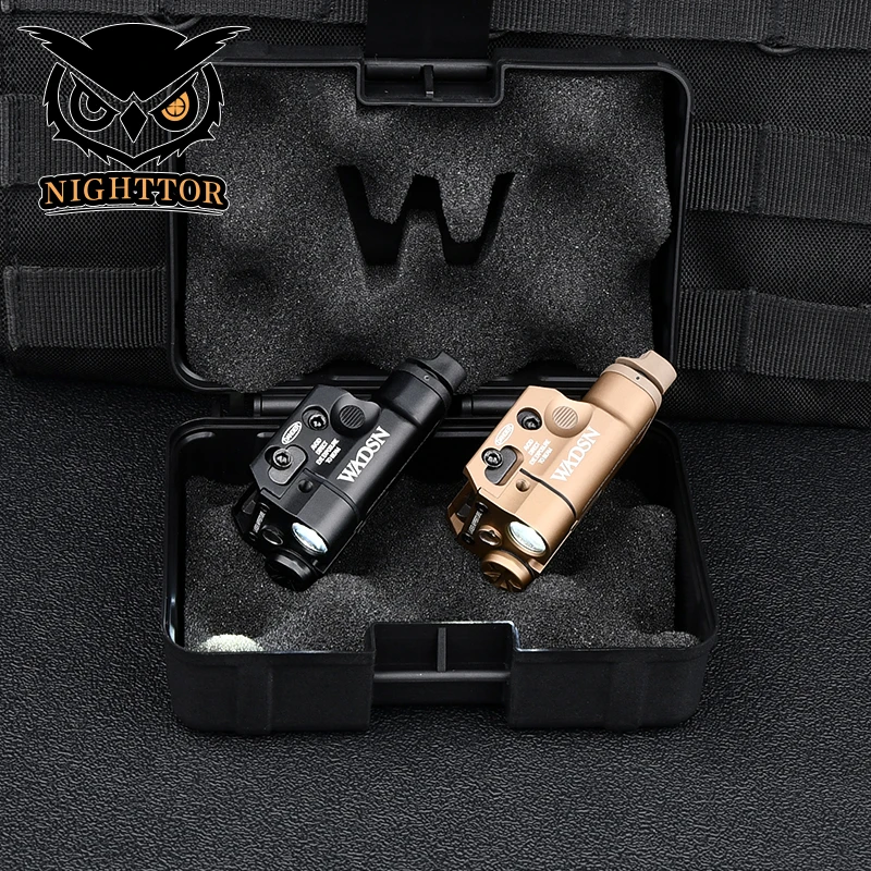 WADSN Tactical XC2 Red Green Optical Light LED White Illuminator Fit 20mm Picatinny Rail Outdoor Sport Gear
WADSN Tactical XC2 Red Green Optical Light LED White Illuminator Fit 20mm Picatinny Rail Outdoor Sport Gear