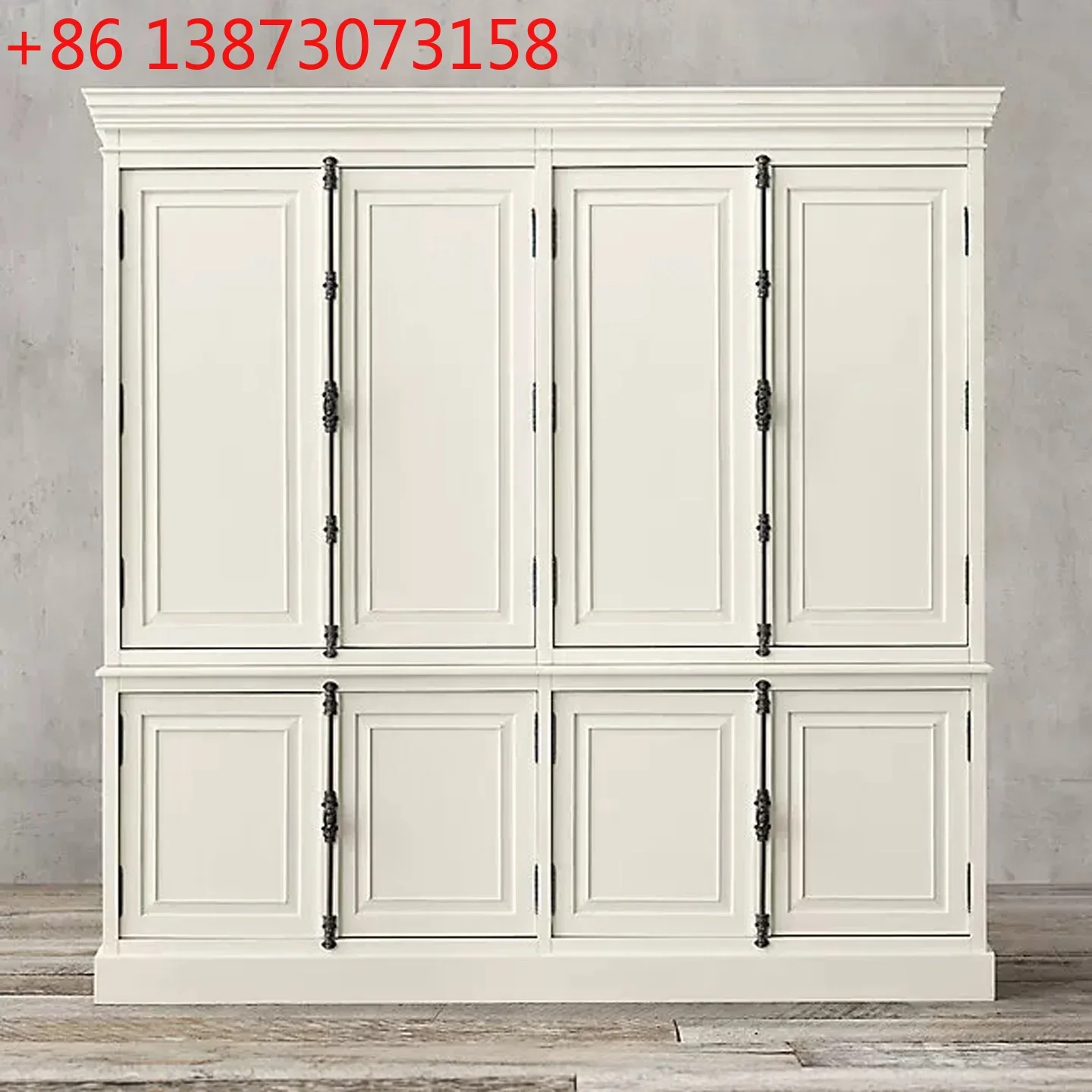 Solid wood wardrobe French antique study bookcase household bedroom storage wardrobe four doors heaven and earth lock
Solid wood wardrobe French antique study bookcase household bedroom storage wardrobe four doors heaven and earth lock