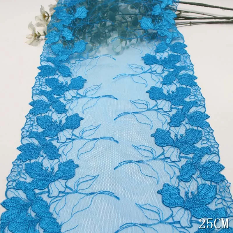 20Yards Bilateral Polyester Embroidery Lace Trimmings Dress Accessories Lace Fabric Sewing Crafts Doll Material
20Yards Bilateral Polyester Embroidery Lace Trimmings Dress Accessories Lace Fabric Sewing Crafts Doll Material