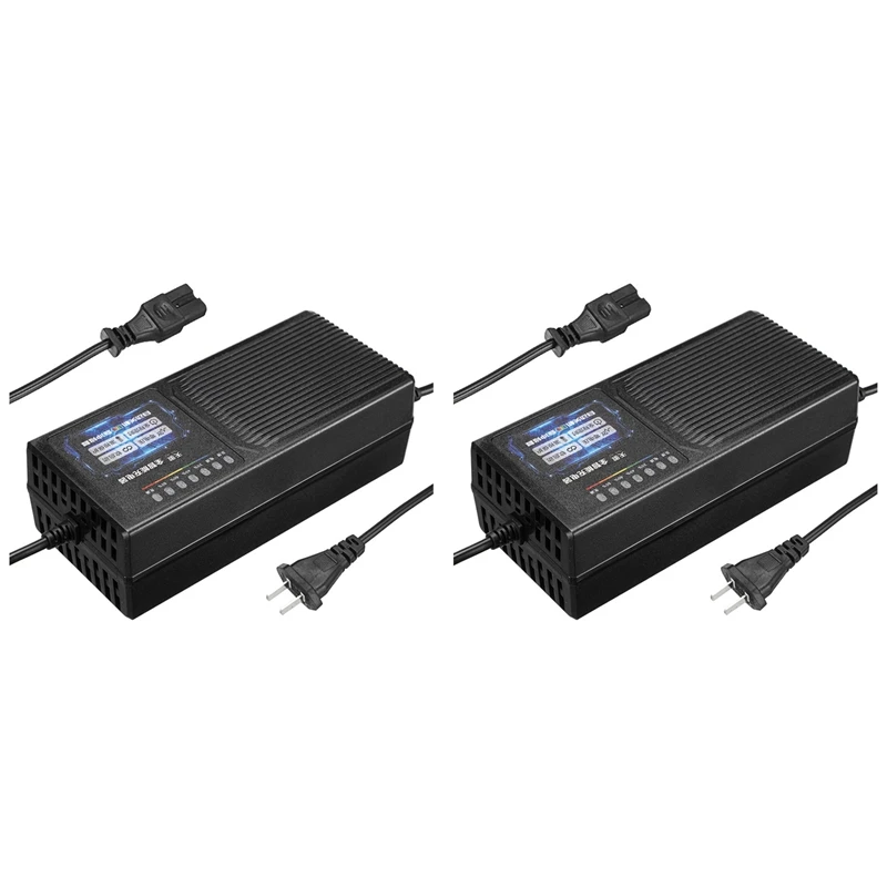 2X 72V 20AH Electric Vehicle Charger With 7 Light Power Display Current Leakage Protection Lead Acid Charger
2X 72V 20AH Electric Vehicle Charger With 7 Light Power Display Current Leakage Protection Lead Acid Charger