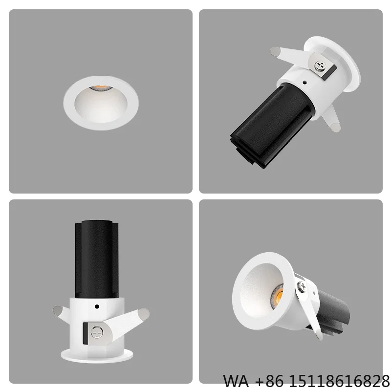 For 6W Mini LED Spotlight Modern Design Anti-Glare Aluminum Downlight 25mm Cutsize Recessed Lighting CRI 90 3000K/4000K
For 6W Mini LED Spotlight Modern Design Anti-Glare Aluminum Downlight 25mm Cutsize Recessed Lighting CRI 90 3000K/4000K