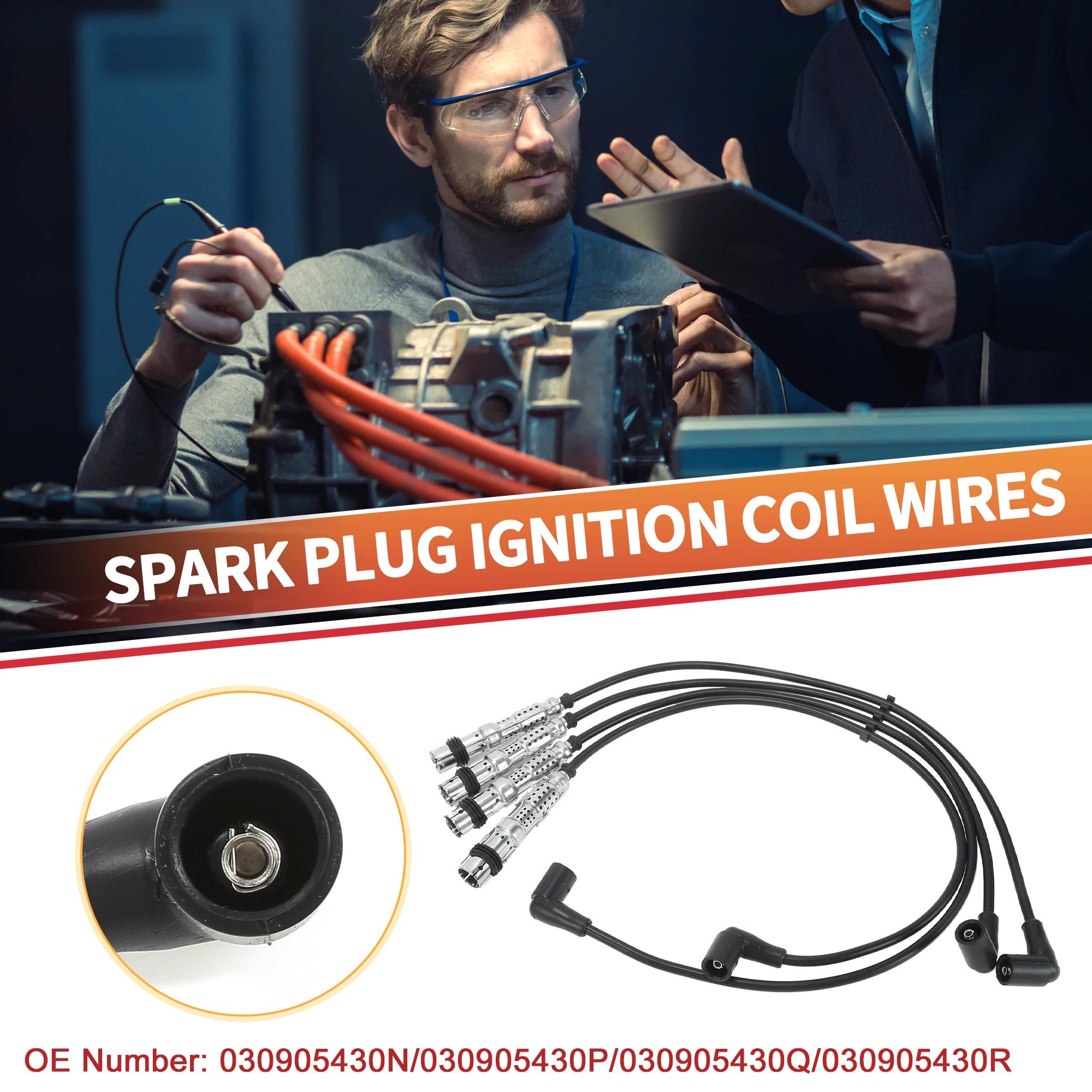 UXCELL 4 шт. провод свечи зажигания кабель катушки зажигания No 030905430N для VW Lupo 1998-2005 гг.
UXCELL 4 шт. провод свечи зажигания кабель катушки зажигания No 030905430N для VW Lupo 1998-2005 гг.