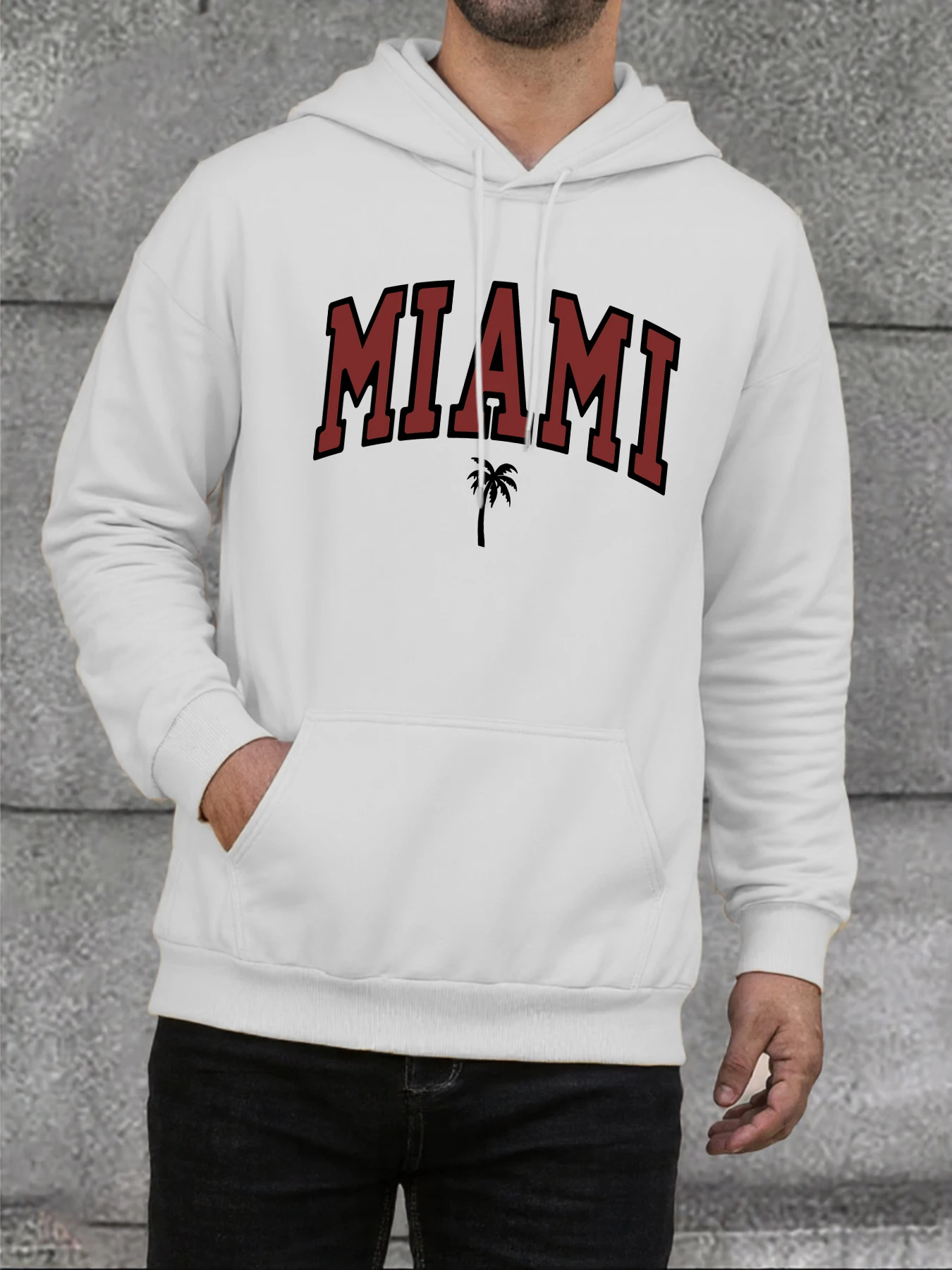 Miami palm tree Letter Print Men's Sweatshirt Street Fleece Hoodie Classic Oversize Hoody Autumn Casual Soft Man Pullover Tops
Miami palm tree Letter Print Men's Sweatshirt Street Fleece Hoodie Classic Oversize Hoody Autumn Casual Soft Man Pullover Tops